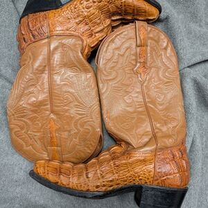 Women's Rodeo Max Tan Leather Western Boots